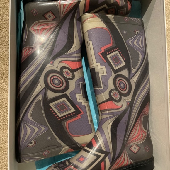 Emilio Pucci Rainboots - Picture 5 of 12